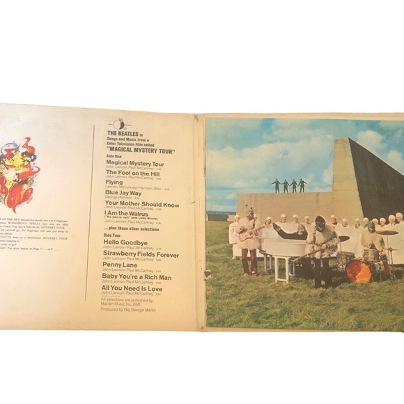 Beatles Magical Mystery Tour Album Penny Lane Strawberry Fields 24 Page Book - Picture 3 of 16
